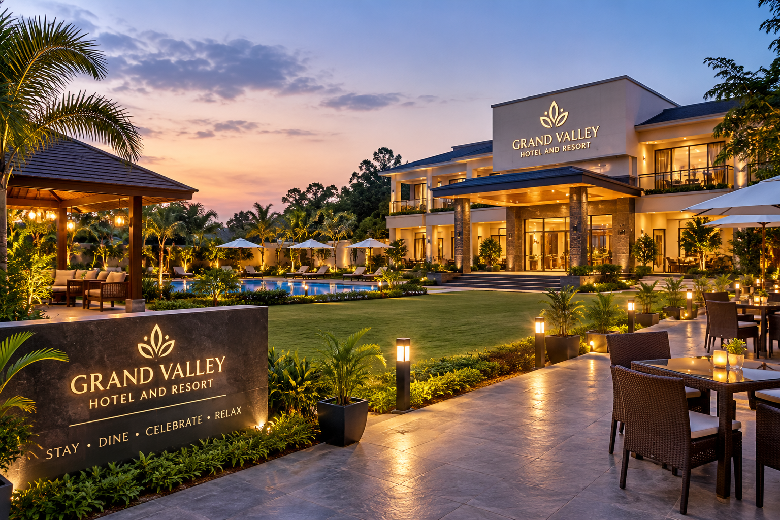 Resort in Gaya, Bodh Gaya - Grand Valley Hotel & Resort